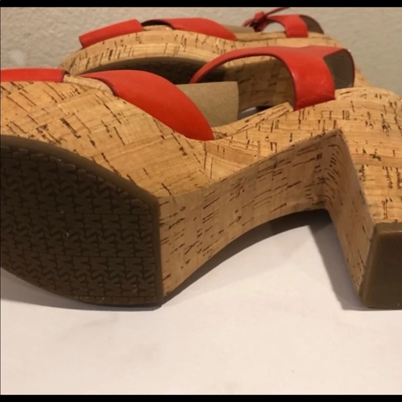 Michael Kors Platform Leather Heels 👠 7,5 - Picture 4 of 6